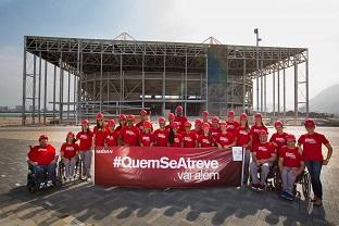 22 atletas Olímpicos e Paralímpicos do Time Nissan e os dois mentores, Hortência Marcari e Clodoaldo Silva, participam do evento / Foto: Divulgação/Nissan